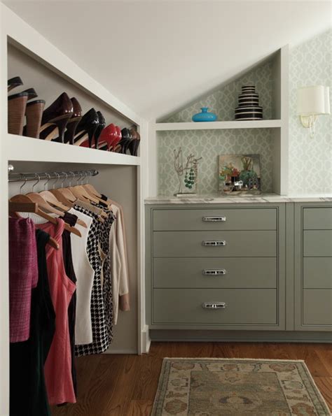 Sloped Ceiling Closet Ideas Look On The Bright Side