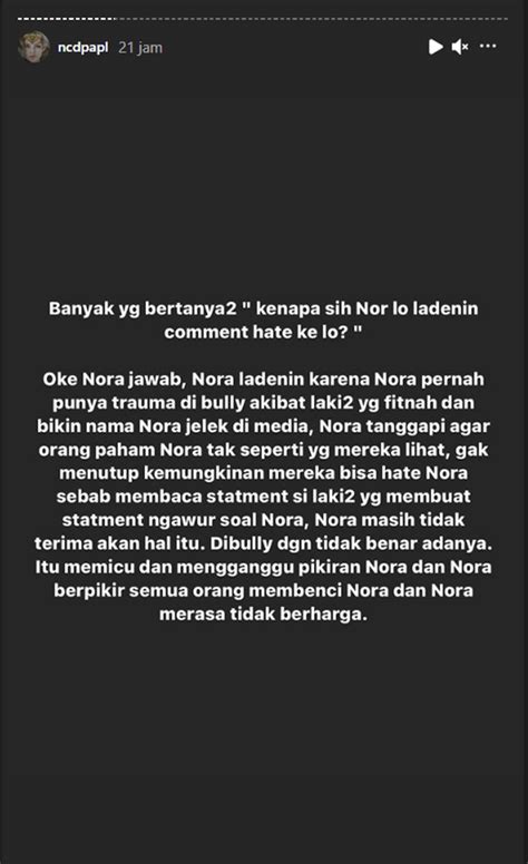 Nora lahir dari seorang ayah berkewarganegaraan swiss dan ibu asli indonesia. Nora Alexandra Ternyata Punya Trauma Jadi Korban ...