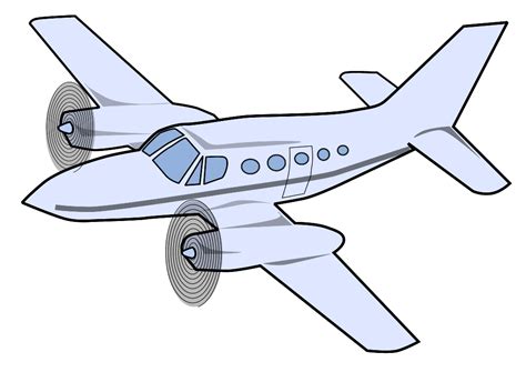 Gambar Aircraft Clip Art Clker Vector Online Royalty Gambar Pesawat