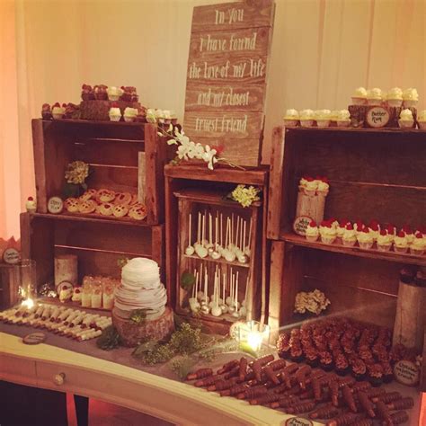 Rusticurbanevents On Instagram Super Cute Dessert Table