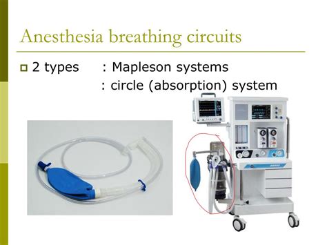 Ppt Anesthesia Machine And Breathing Systems Powerpoint Presentation
