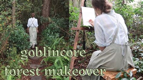 Diy Goblincore Forest Makeover How To Diy Goblincore Aesthetic Youtube