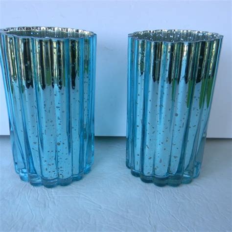 Valerie Parr Hill Accents New Set Of 2 Illuminated Mercury Glass