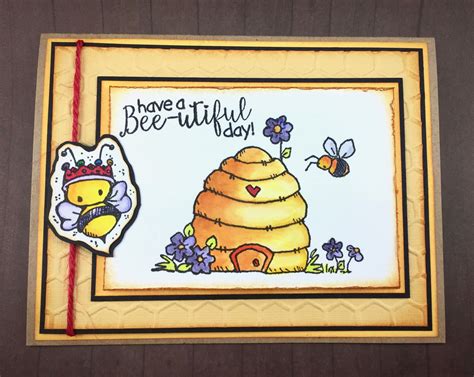 Happy Birthday Card Bee Birthday Card Queen Bee Have A Bee Utiful