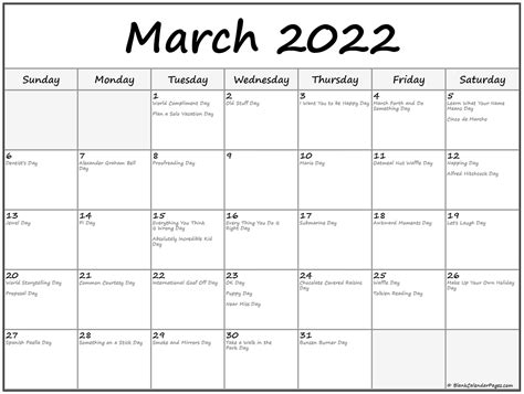 2022 Calendar Fun Day Academic Calendar 2022