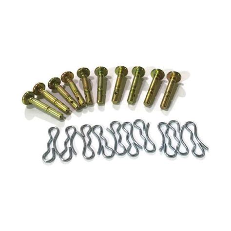 10 Pack Compatible Shear Pins And Cotter Pins For Yard Machines 31ae6llg