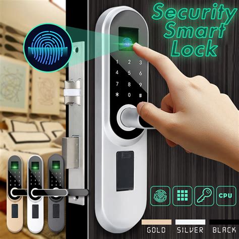 Smart Biometric Fingerprint Handle Door Locknew Universal Digital