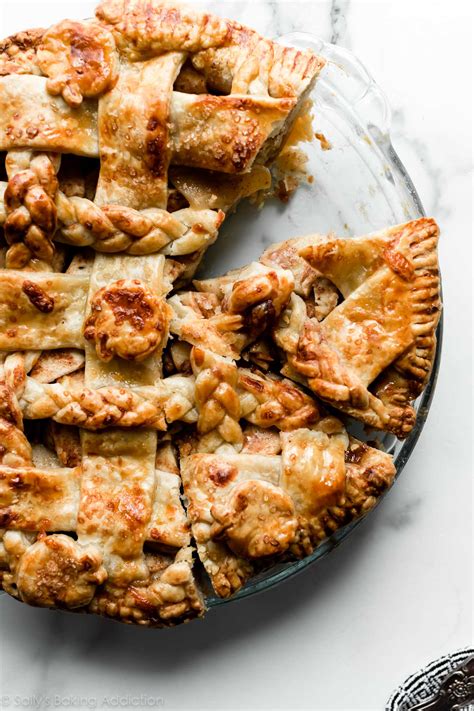 Apple Cheddar Pie Recipe Sally S Baking Addiction