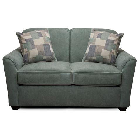 England Smyrna Loveseat With Casual Contemporary Style Furniture
