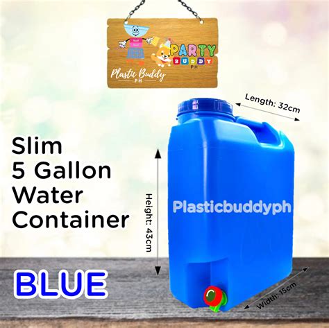 5 Gallon Slim Mineral Water Container Sold By Partybuddyph Lazada Ph