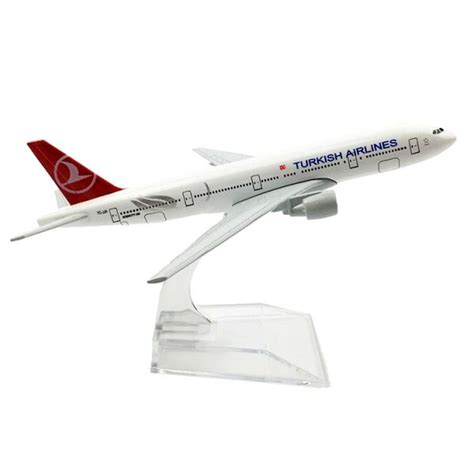 1400 Turkish Airlines Boeing 777 Airplane Metal Diecast Model