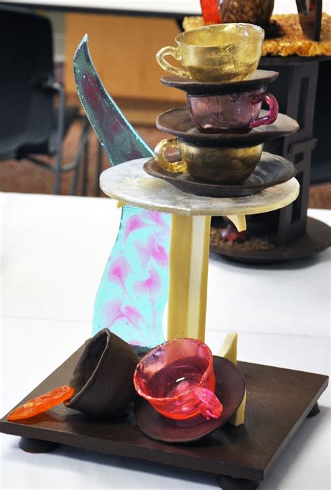 A Chocolate And Sugar Showpiece From An Ice Pastry And Baking Arts Class
