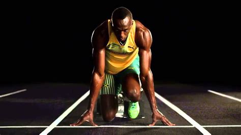 Usain Bolt Running Athletic Background Background Wallpaper For Photoshop Wallpaper