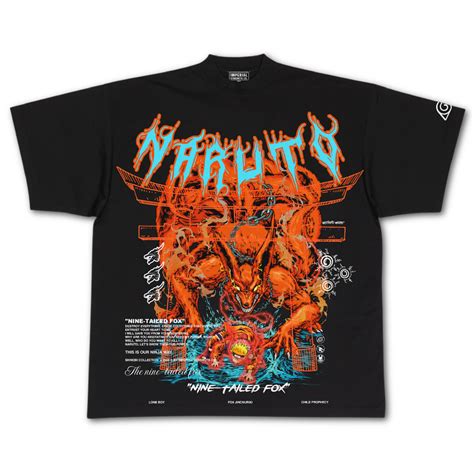 'Nine Tail Fox' • Perfect Oversized Tee – Imperial Strength Co.