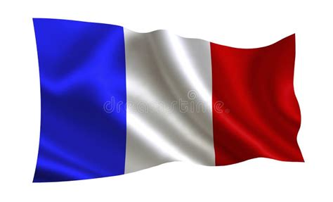 Bandeira De France Uma Série De Bandeiras Do ` Do Mundo ` O País
