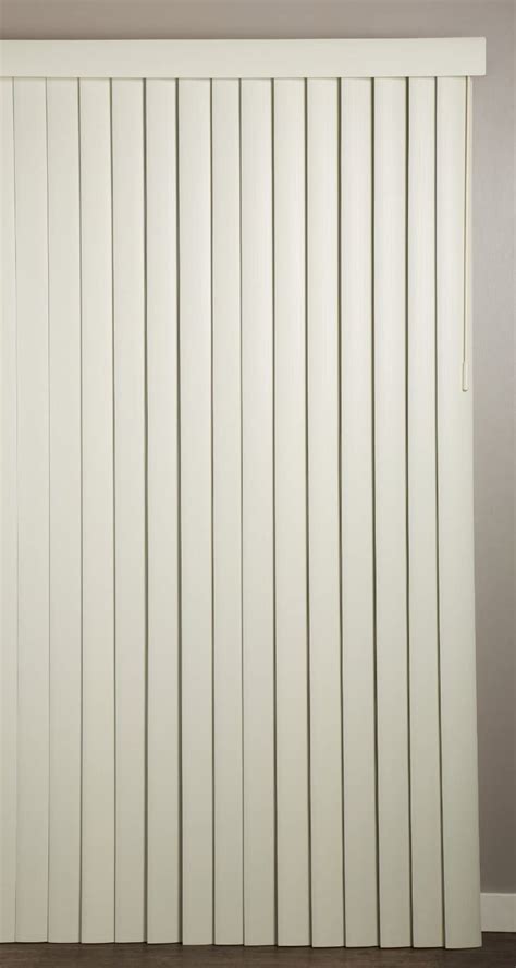 Achim Home Furnishings Vertical Blinds 78” Wide 84” Long Ribbed