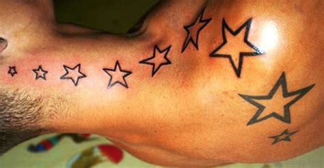 52 Tremendous Stars Tattoos On Shoulder