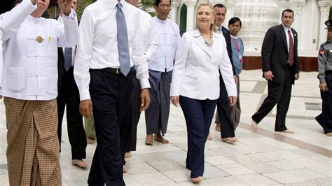 Hillary Rodham Clintons Feet
