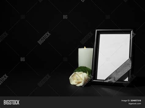 Funeral Photo Frame Image And Photo Free Trial Bigstock