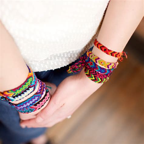 Wide Friendship Bracelet - Friendship Bracelets - Handmade Guatemalan Imports