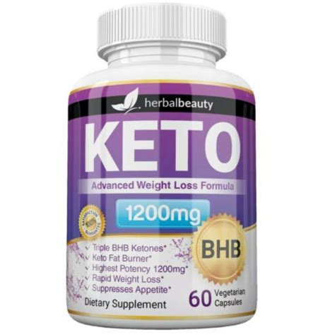 Sd Herbal Beauty Keto Bhb 1200mg Pure Ketone Fat Burner Weight Loss Diet Pills Shopee Thailand