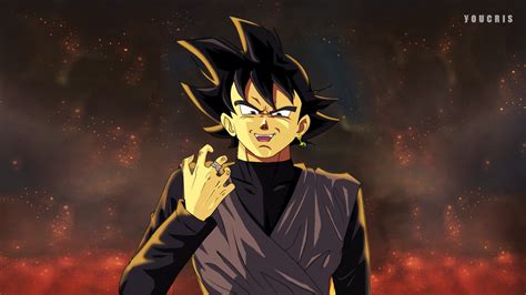 Wallpaper Black Goku By Youcris By Titi55 On Deviantart