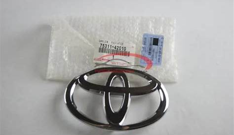 2015 toyota rav4 front grill emblem