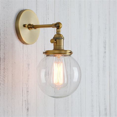 Permo Vintage Industrial Wall Sconce Lighting Fixture With Mini 59