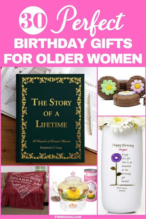 So, if you have a great gift idea, don't forget to tell me about it in the comments, so we can make this an even better resource. Birthday Gifts for Older Women | Gifts for older women ...