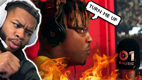 Juice Wrld Fire In The Booth Reaction Youtube