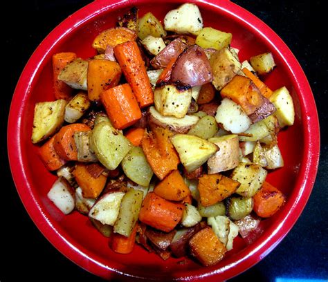 The main course has to be elaborate and showy. Christmas Dinner: Roasted Vegetables | Flickr - Photo Sharing!