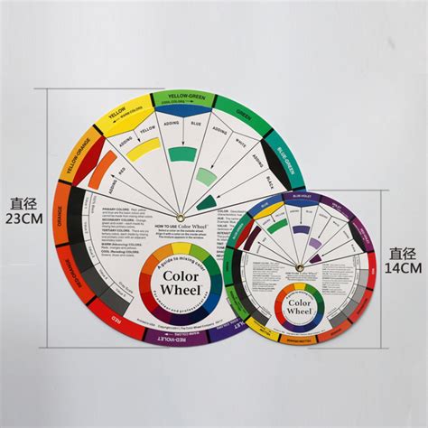 Pmu & Microblading Color Mixing Wheel Pigment Mixing Guid - Buy Color Wheel,Color Mixing Wheel ...