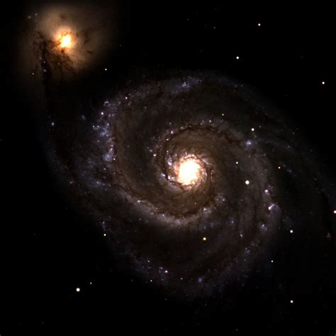 Whirlpool Galaxy Exploding With Supernovas Space