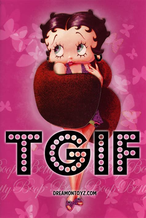 Click On Picture For Largest View Happy Friday Betty Boop Graphics