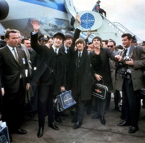 The Beatles Arrive In America • February 7 1964 Pan Am Flight 101