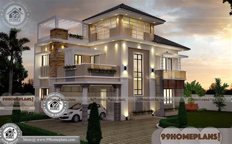 Modern house free autocad drawings. Kerala New House Model 75+ Indian House Designs Three ...