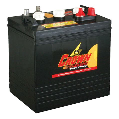 CR Crown V Ah Deep Cycle Battery Batterycharged Co Uk