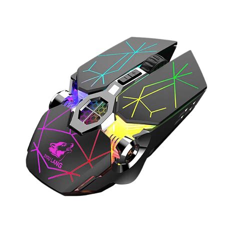 Ziyou Lang Wireless Gaming Mouse With Usb Receiver Rgb Backlight
