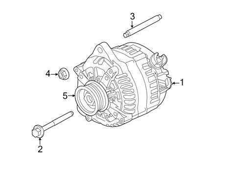 Wiring diagram for starter ford f 150 main kuiytgdb. Ford F-150 Alternator Stud. LITER, ALTERNATORS, DUAL - W715087S437 | Roesch Ford, Bensenville IL