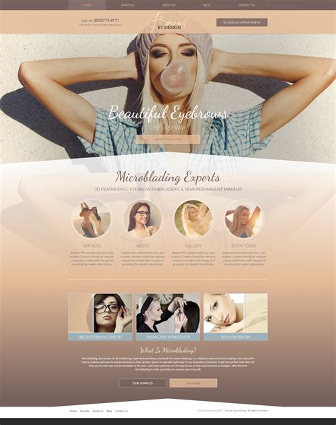 10 Beautiful Salon Website Template Designs For 2017 Marketing 360®