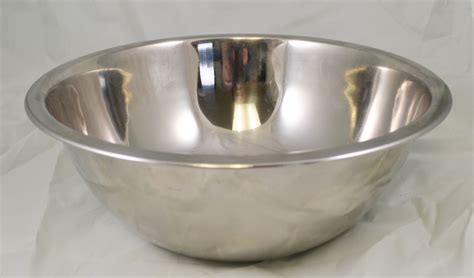 Set Of Stainless Steel Mixing Bowl Chef Prep Qt Kitchen Baking Walmart Com