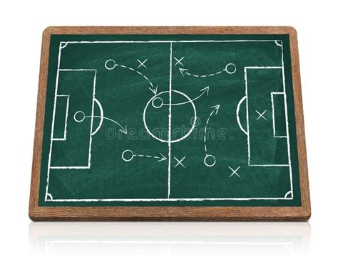 Soccer Strategy Stock Photo Image Of Blackboard Coach 54508892