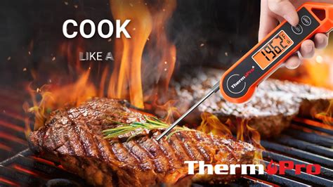 Thermopro Tp19h Waterproof Digital Instant Read Meat Milk Thermometer