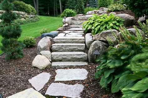 Stone Steps Landscape Ideas I Wish My Yard Was Cool Enough To Support