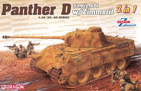 135 Sdkfz171 Panther Ausfd With Zimmerit