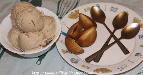 Homemade Chikoo Ice Cream Recipe By Soni Khadilkar Cookpad
