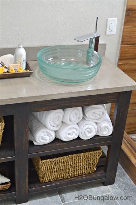 When it comes to bathroom organization, the vanity is most often the workhorse storage solution. 7 Chic DIY Bathroom Vanity Ideas For Her