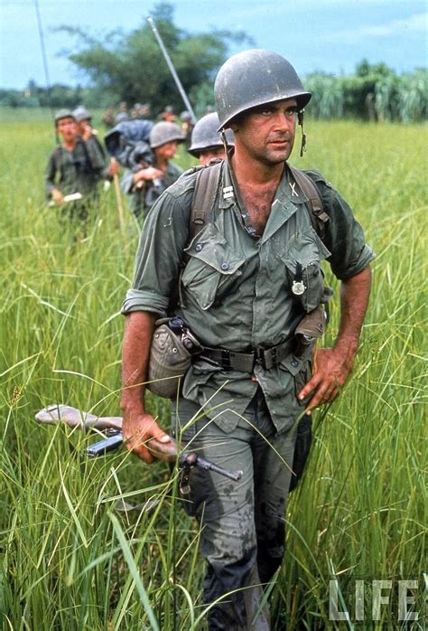 Us Army Captain Robert Bacon Leading A Patrol During The Early Years Of