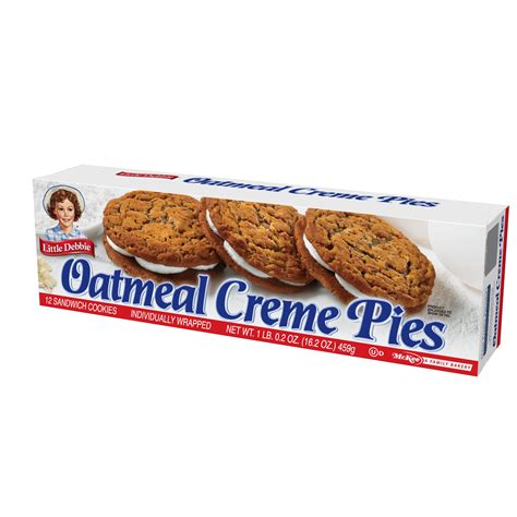 Buy Little Debbie Oatmeal Creme Pies 12 Ct 162 Oz Online At Lowest