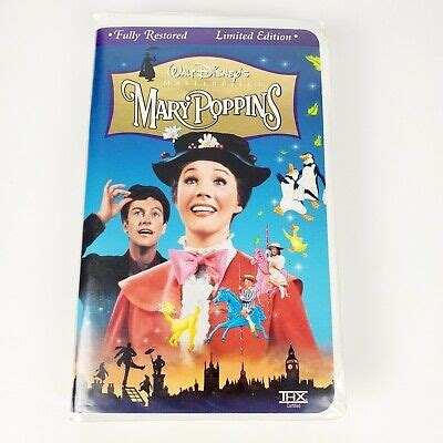 Walt Disney S Masterpiece Mary Poppins Vhs Clamshell Ebay